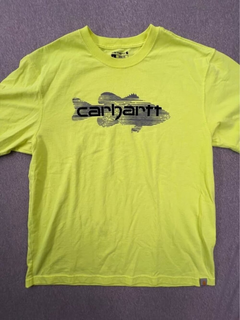 Carhartt Fish Loose Fit Graphic T-Shirt Size L